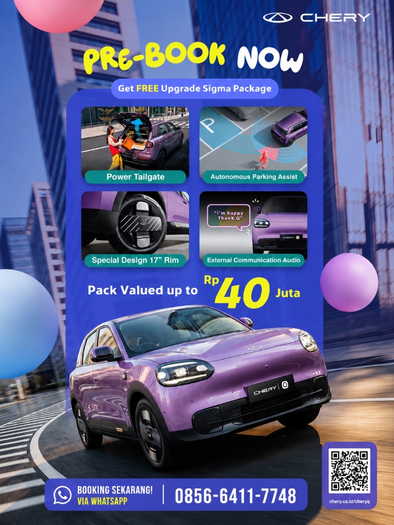 Fitur Premium Sigma Package Chery Q