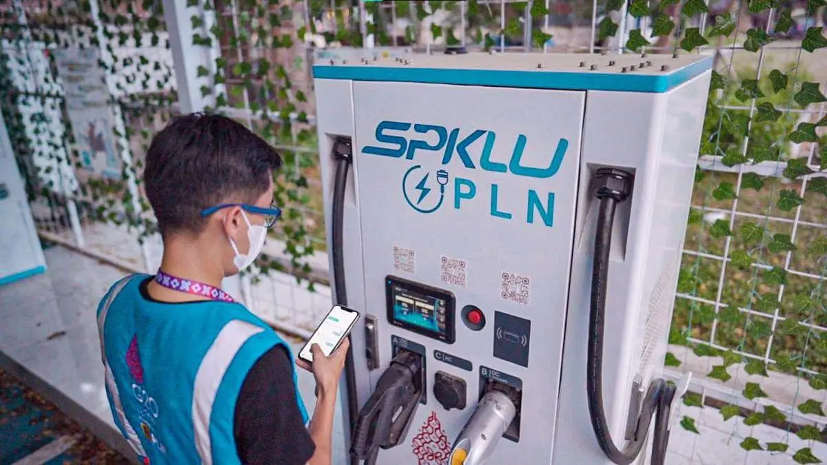 Stasiun Pengisian Kendaraan Listrik Umum (SPKLU) di Medan